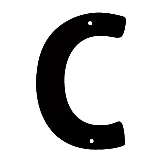 Three-dimensional Iron Art Number Letters House Number Screw Home House Number Sign