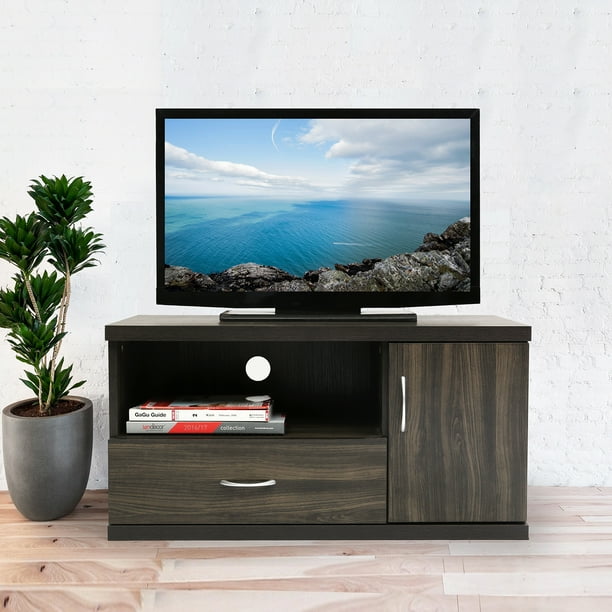 TV Stand, Modern Streamlined design Door,Made of wood and ...