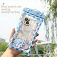 thumbnail image 2 of A floating waterproof phone pouch for phones up to 7 inches, IPX8 waterproof rating, compatible with iPhone 17/Air 16/15/14/13/12/11 Pro Max Xs Max XR X8/7 Plus SE/Galaxy S24/S23/S22., 2 of 11
