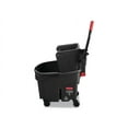 thumbnail image 5 of Rubbermaid Commercial WaveBrake 2.0 Bucket/Wringer Combos Side-Press 35 qt Plastic Black FG1863896, 5 of 7