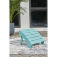 thumbnail image 5 of Signature Design by Ashley Sundown Treasure Outdoor Patio Ottoman, Turquoise, 5 of 5