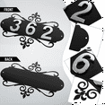 thumbnail image 7 of House Address Plaques Sign Mailbox Number Personalized Signs For Home Hotel Office Garden, 7 of 7