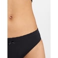 thumbnail image 4 of No Boundaries Seamless Cheeky Panties, 3-Pack, Women's XS-XXXL, 4 of 7