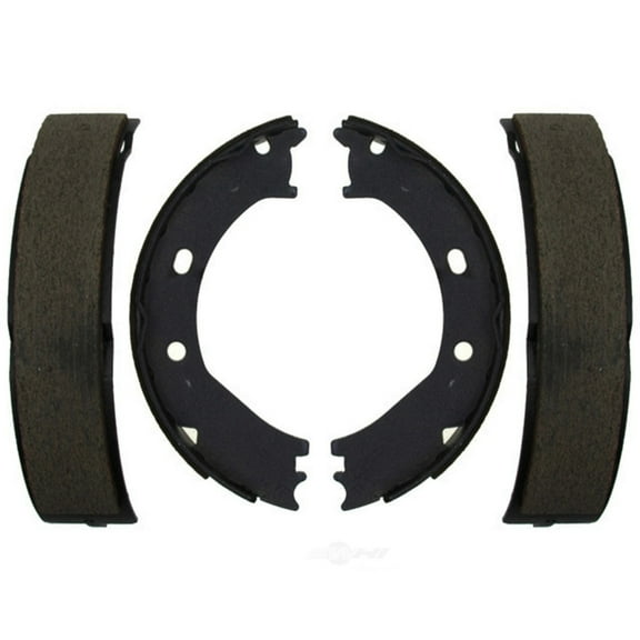 Raybestos 852PG Professional Grade Drum-in-Hat Parking Brake Shoe Set, Grey Fits select: 2002-2006,2008 DODGE RAM 1500