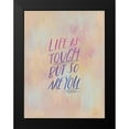 thumbnail image 2 of Nieman, Rachel 15x18 Black Modern Framed Museum Art Print Titled - Life is Tough, 2 of 5