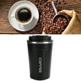 thumbnail image 1 of Coffee Cup, 380ml Vacuum Mug Coffee Mug Travel Coffee Mug DoubleLayer Stainless Steel Spill Proof Portable Car Coffee Cup for Hot and Cold Water Coffee and Tea, 1 of 7