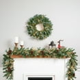 thumbnail image 4 of Northlight Pre-Lit Blue Spruce Artificial Christmas Garland - 9' x 14" - Clear, 4 of 9