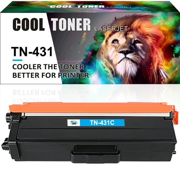 Cool Toner 1-Pack Compatible Toner for Brother TN431 TN-431C DCP-L8410CDW MFC-L9570CDWT L8690CDW L8610CDW L8900CDW Printer Ink Cyan