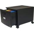 thumbnail image 2 of Storex One Drawer Mini File Cabinet with Lock & Casters, 2 of 6