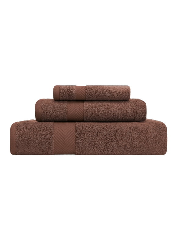 Superior 100% Zero Twist Cotton Super Soft and Absorbent 3PC Towel Set