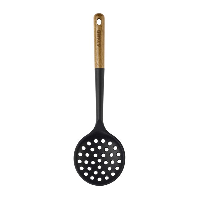 Cuchara Espumadera STAUB de Silicona Libre de BPA con Mango de Madera