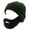 Green, variant on Handmade Beard Hat Full Face Cover Hat Adjustable Size Winter Knit Hat Christmas New Year Presents for Students Teens