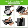 thumbnail image 3 of My Travel Dream Packing Cubes for Travel,6Pcs Nylon Compression Travel Cubes Set,Packing Cubes for Carry on Suitcase Travel Must Haves Luggage Organizer Bags, 3 of 9