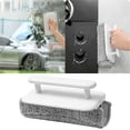 thumbnail image 1 of Vrorvz Glass Cleaning Tool Foldable Brush for Desktop Windowsill and Track Household Wiper with Scouring Pad for Effortless Clean of Door and Window Gaps, 1 of 8