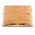 thumbnail image 4 of Wooden Cookbook Stand, Bamboo Foldable Book Stand, Bamboo Book Holder, 5-Angle Adjustable Book Holder Tray For Tablet, Platforms, Stands & Shelves, 4 of 8