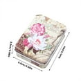 thumbnail image 2 of BNNG Clearance Craft Room Storage and Organization Cute Rectangular Tinplate Storage Box Creative Candy Jewelry Packaging Small Tin Box Mini Itmes Storage Boxes Cute Gifts for Women Kids Storage, 2 of 9
