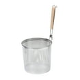 thumbnail image 4 of Colador de pasta Perfecl de Acero inoxidable 19cm con mango de madera, 4 of 8