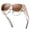 Brown Frame Brown Lens, variant on Polarized Fit Over Glasses Sunglasses for Women Men Trendy Square Wrap Around Shades UV Protection BlackGrey