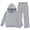 j-246Grey68, variant on HAYIMI Cozy Hoodie Sweatpants Set For Kids Hooded Sweatshirt And Jogger Tracksuit In Mid/Big Kids Sizes Boys And Girls Casual Athleisure Outfit Sets For School Or Play Breathable Clothes Sets