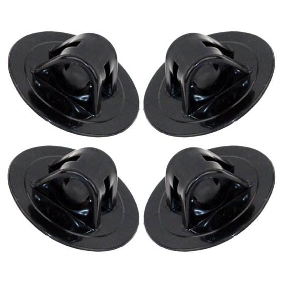 CRILSTYLEO 4Ud Base Para Motor De Kayak Negro Y Duradero Con Montaje Sin Herramientas