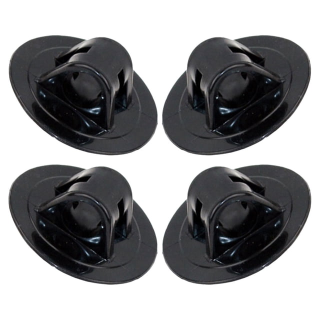CRILSTYLEO 4Ud Base Para Motor De Kayak Negro Y Duradero Con Montaje Sin Herramientas