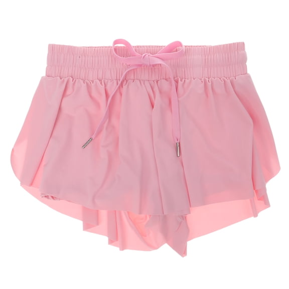 EXHUMKY BERTDOMD Girls and Women Athletic Skort for Running, Yoga, Tennis, Workout - Lightweight, Comfortable Activewear, Size 2×11.6×0.2in