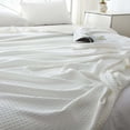 thumbnail image 1 of EIMELI Cotton Blankets Queen Size  Bed - Waffle Weave Blankets  Summer  Lightweight and Breathable Soft Woven Blankets  Spring  White  43.31x51.18in (White), 1 of 9