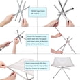 thumbnail image 4 of nipocaio Outdoor collapsible campfire pit, used for camping and barbecue, 4 of 5