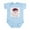 Sky Blue, variant on CafePress - Brick Mason Infant Bodysuit - Baby Light Bodysuit, Size Newborn - 24 Months