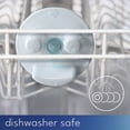 thumbnail image 5 of Storage Theory Sponge Caddy – Suction Cup Soap Dish Holder for Kitchen or Bathroom Sink – Fits Sponge Daddy & Mommy – White, 1 Pack, 5 of 10