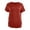 A#Red977, variant on Puliio Womens Solid Tunic Top Crew Neck Short Sleeve Soft Relaxed Fit Casual T-Shirt With Pocket