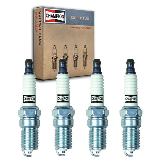 4 pc Champion 401 Copper Plus Spark Plugs for 3851857 3854399 3856759 4318134 7970 7978 7979 AGRF32 AGRF42 AGSF32C AWRF42 AWSF32 AWSF32C AWSF42 AWSF42C AWSF52 AWSF52C AWSFA32C BP5EFS BP6EFS BPR5EFS