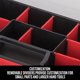thumbnail image 3 of Organizador de almacenamiento de herramientas CRAFTSMAN de plástico con 10 compartimentos, 3 of 8
