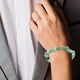 thumbnail image 5 of Exquisita pulsera verde con piedras preciosas, pulsera de cuentas de piedra natural para mujer, accesorios resistentes al desgaste, joyería creativa para la muñeca, 5 of 8