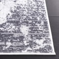 thumbnail image 3 of SAFAVIEH Amelia Alastar Abstract Distressed Runner Rug, Charcoal/Ivory, 2'2" x 8', 3 of 10