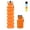 Orange, variant on Amerteer Collapsible Water Bottle, Reuseable BPA Free Silicone Foldable Water Bottles for Travel Gym Camping Hiking, Portable Leak Proof Sports Water Bottle with Carabiner, 18oz