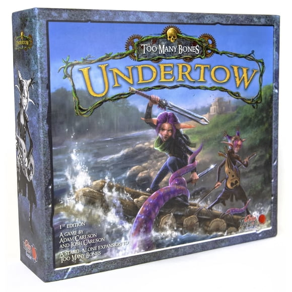 Too Many Bones Undertow Expansion Dice Builder RPG Game – Standalone Adventure for Two Players