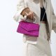 thumbnail image 4 of Bolso de hombro con patrón de cocodrilo para mujer, bolso para llevar a mano, bolso para citas diarias (rojo), 4 of 6