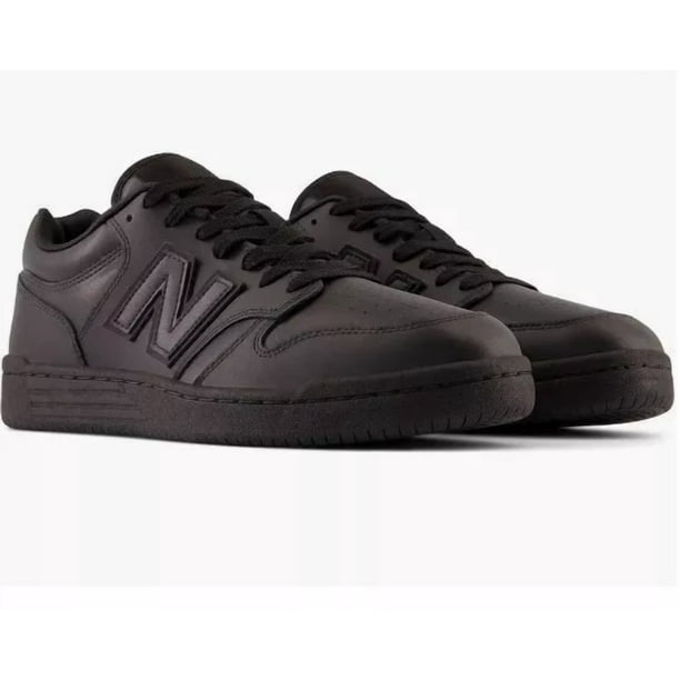 GENUINE NEW BALANCE 480 SIZE 12 D MENS BLACK LEATHER BASKETBALL SNEAKER BB480L3B