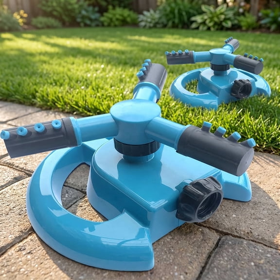 Sprinklers for Yard Outdoor Activities, Backyard Spray Waterpark Water Toys, Summer Splashing Fun Spray Water Toy for Toddlers Dogs Pets（2pcs）