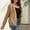 Khaki, variant on ZZwxWA Cardigan Sweaters for Women Casual Solid Color Long Sleeve Knit Open Front Outwear Chunky Sweater with Pockets