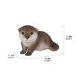 thumbnail image 5 of Décoration de Jardin Statue d'Animal Loutre Inclinée en avant, 5 of 5