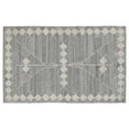 thumbnail image 2 of Rylie 9 x 12 Indoor Outdoor Area Rug, Handwoven Polyester, Gray Geometric, 2 of 5
