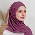 thumbnail image 2 of Daznico Scarf for Women, Elegant Chiffon Pearl Scarf Wrap Shawl for Summer Lightweight Versatile Headband Neckwear, 2 of 6