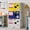 Yellow;Blue;Gray, variant on Jocisland 45 gal Flammable Cabinet, 44x43x18 in, Cold-Rolled Steel, Adjustable Shelves, OSHA & CE Certified for Industrial, Commercial, Yellow