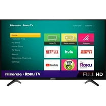 (Open Box) Hisense 40-Inch Class H4 Series FHD Roku Smart TV (40H4030F1) - 1080P Full HD LCD Screen, LED TV, DTS TruSurround Sound, Motion Rate 120, Gaming Mode