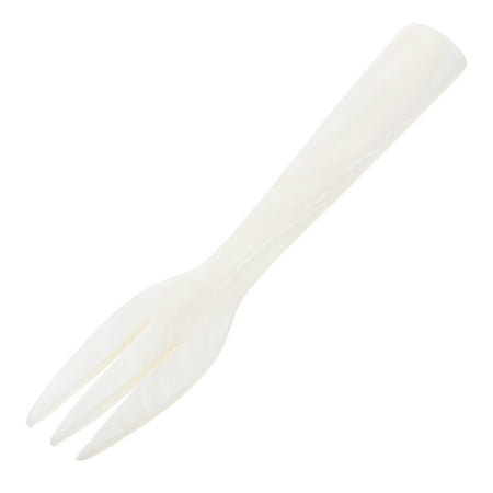 

Flatware Baby Food Spoon Childrens Cutlery Natural Dessert Fork Mother of Pearl Tableware Shell Conch