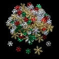 thumbnail image 2 of 200 Pack Colors Snowflake Sequin Paillette, Iridescent Sequins for Embroidery, Applique, Arts, Crafts, Bridal Wear And Embellishments, 2 of 8