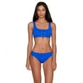 thumbnail image 4 of Lauren Ralph Lauren Women's Solid Hipster Swim Bottom Swimsuit (10, Royal), 4 of 4