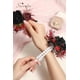 thumbnail image 4 of Set de ramilletes de flores artificiales Serwalin, color negro borgoña, 14 cm, 4 of 9